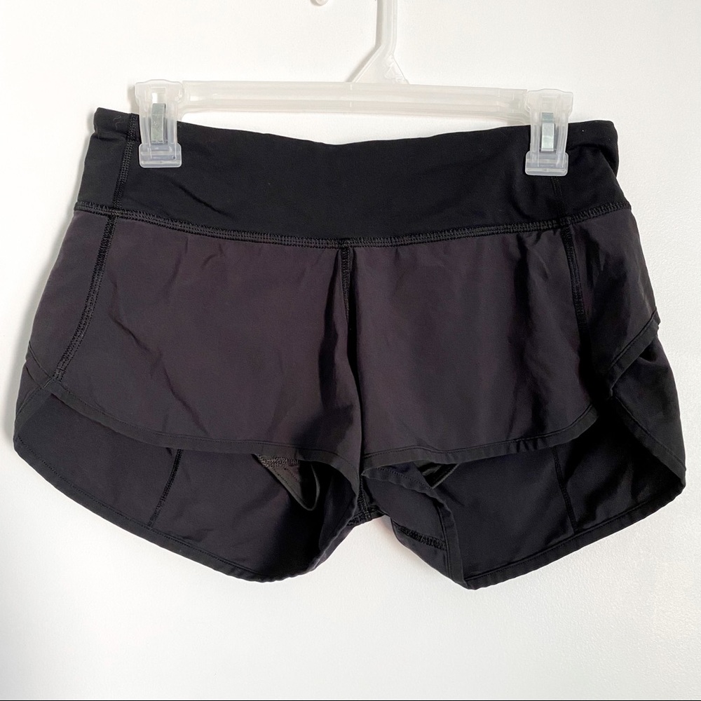 Lululemon Speed Short 4-way Stretch 2.5" Black